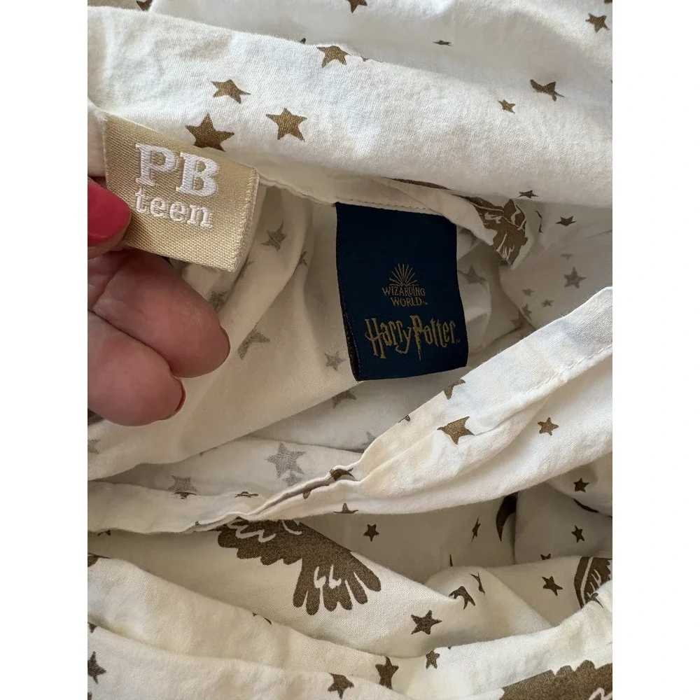 Pottery Barn Teen Harry Potter Enchanted Night Sky Full/Queen Duvet +2 SHAMS